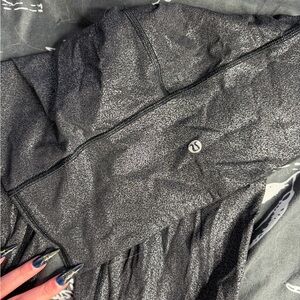 Lululemon Foil Align Black/Silver 25”
